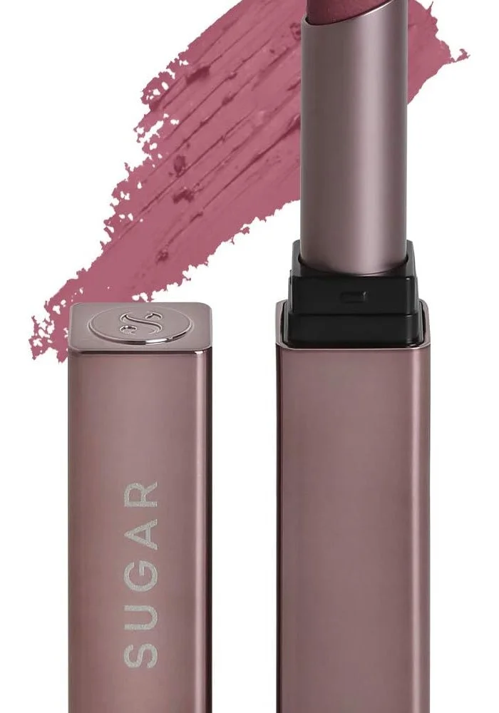 شوجر كوزماتيكس SUGAR Cosmetics Mettle Lipstick - 02 Elizabeth (Rosy Cheeks Pink), 2.2 g